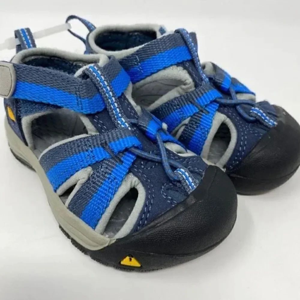 KEEN Newport H2 Water Friendly sandals toddler baby Midnight Navy/Daphne boys 4